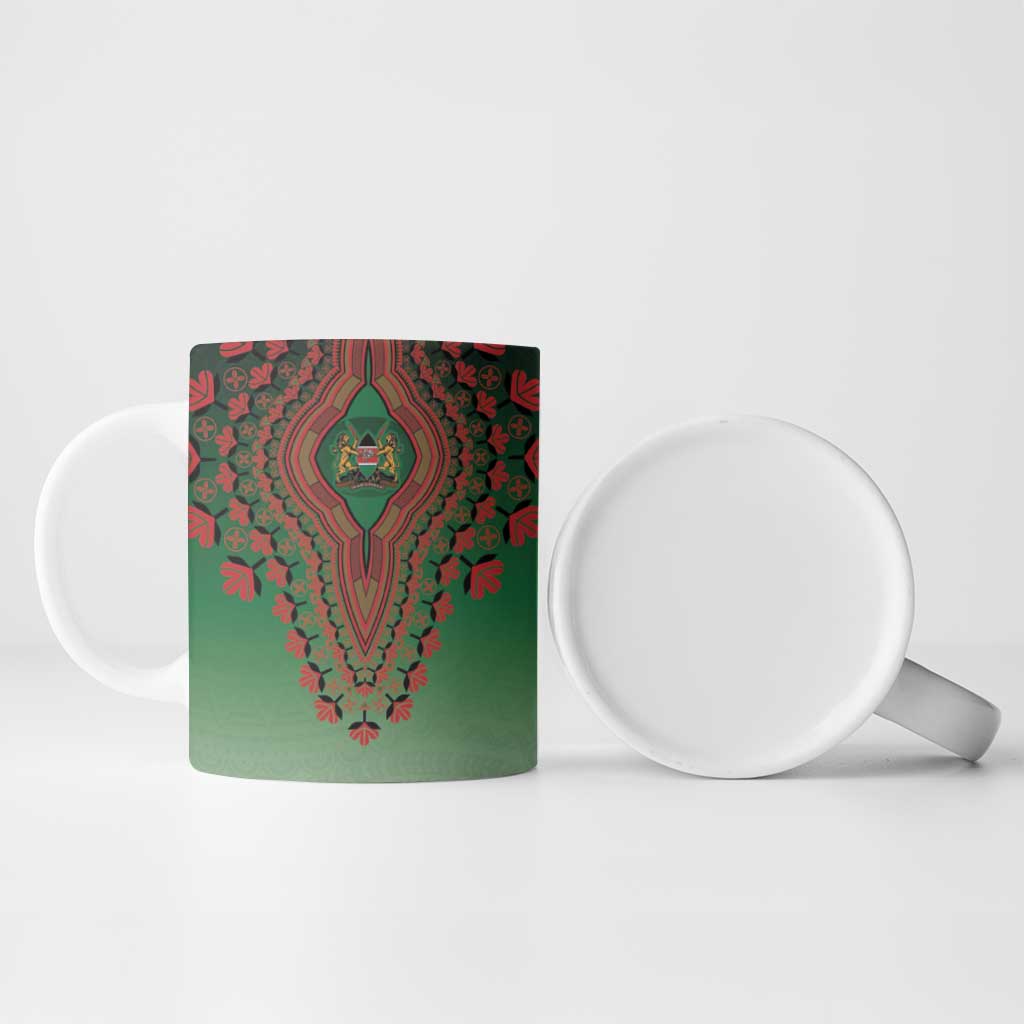 Personalized Kenya African Dashiki Ceramic Mug