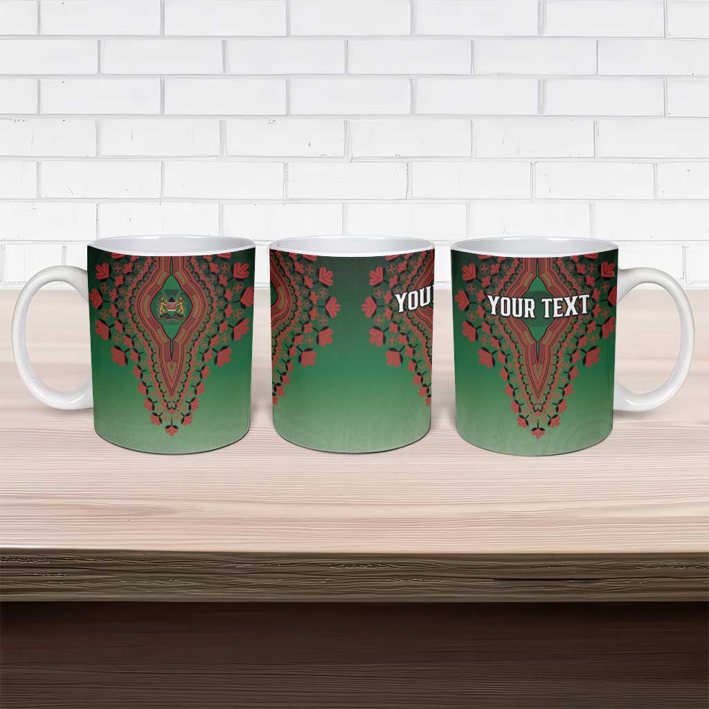 Personalized Kenya African Dashiki Ceramic Mug
