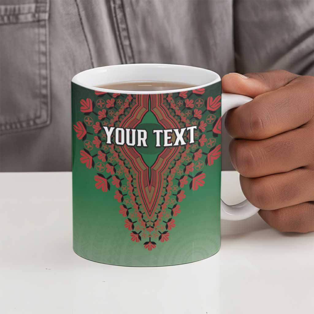 Personalized Kenya African Dashiki Ceramic Mug