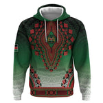 Personalized Afro Kenya Hoodie African Dashiki Style - African Pride