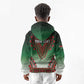 Personalized Afro Kenya Kid Hoodie African Dashiki Style - African Pride