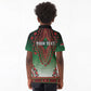 Personalized Afro Kenya Kid Polo Shirt African Dashiki Style - African Pride
