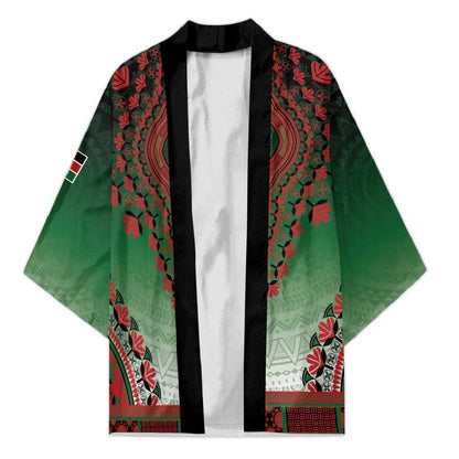 Personalized Kenya African Dashiki Kimono