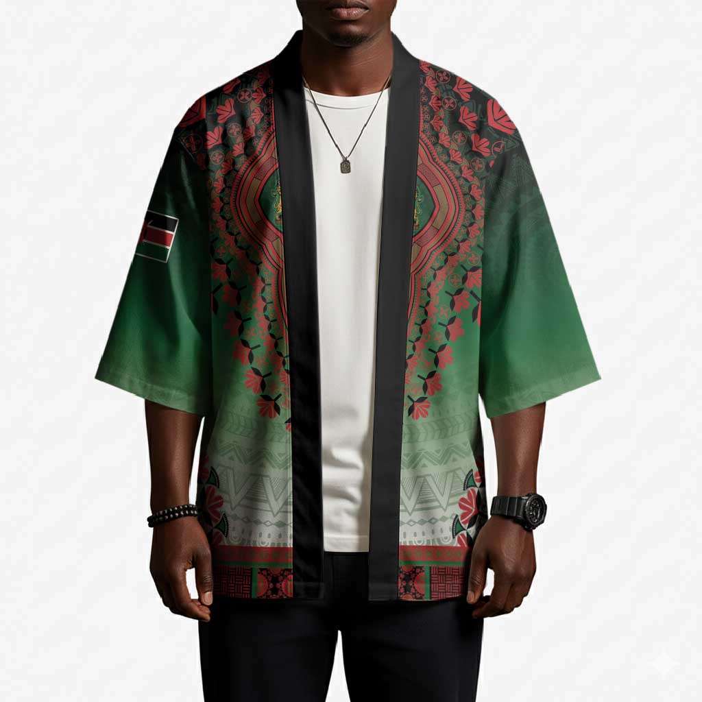 Personalized Kenya African Dashiki Kimono