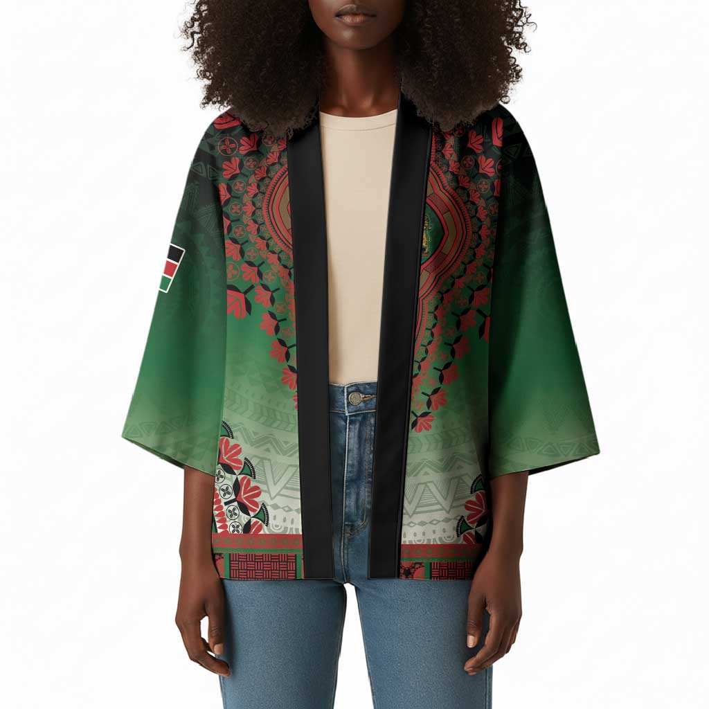 Personalized Kenya African Dashiki Kimono
