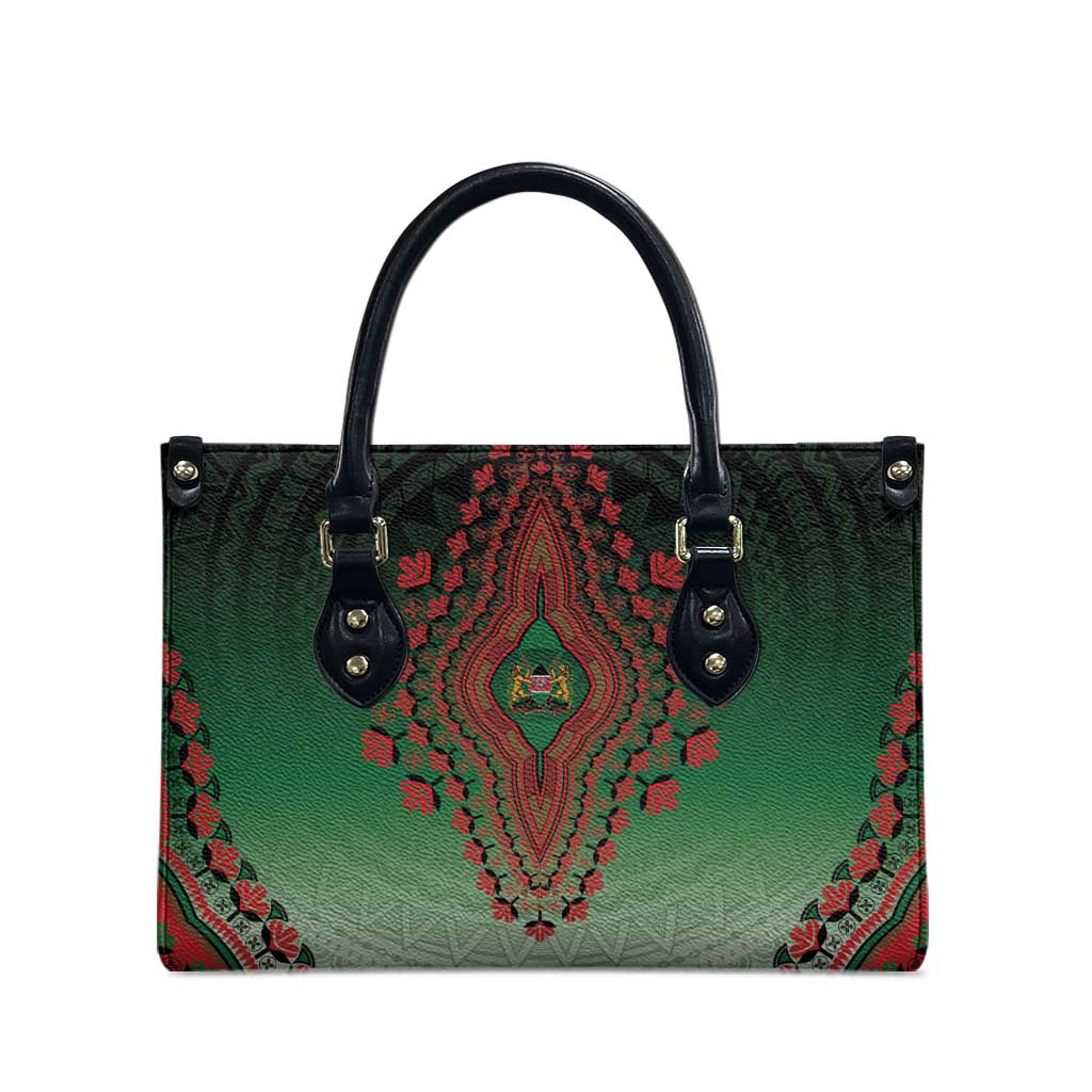 Kenya African Dashiki Leather Bag