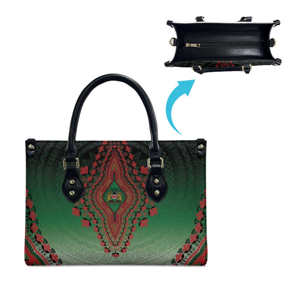 Kenya African Dashiki Leather Bag