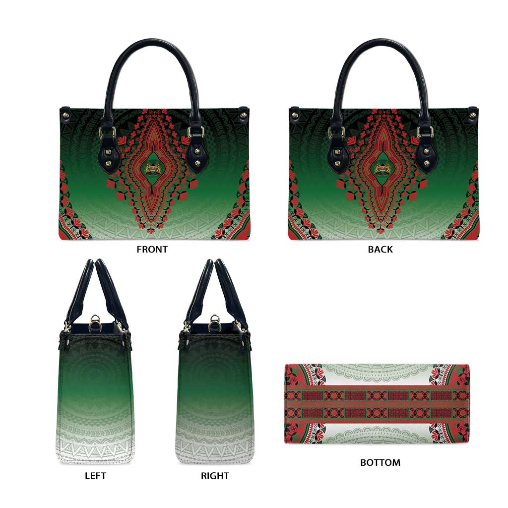 Kenya African Dashiki Leather Bag