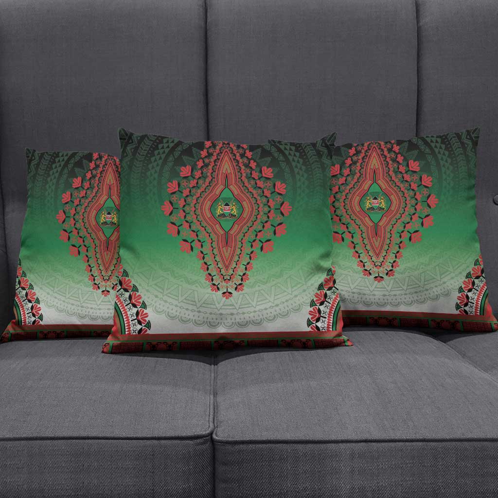 Kenya African Dashiki Pillow Cover