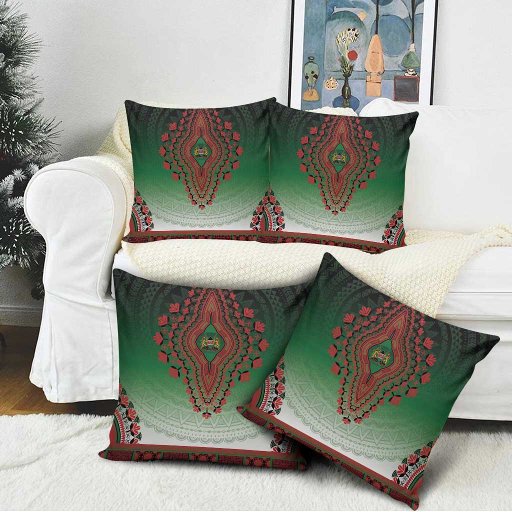 Kenya African Dashiki Pillow Cover