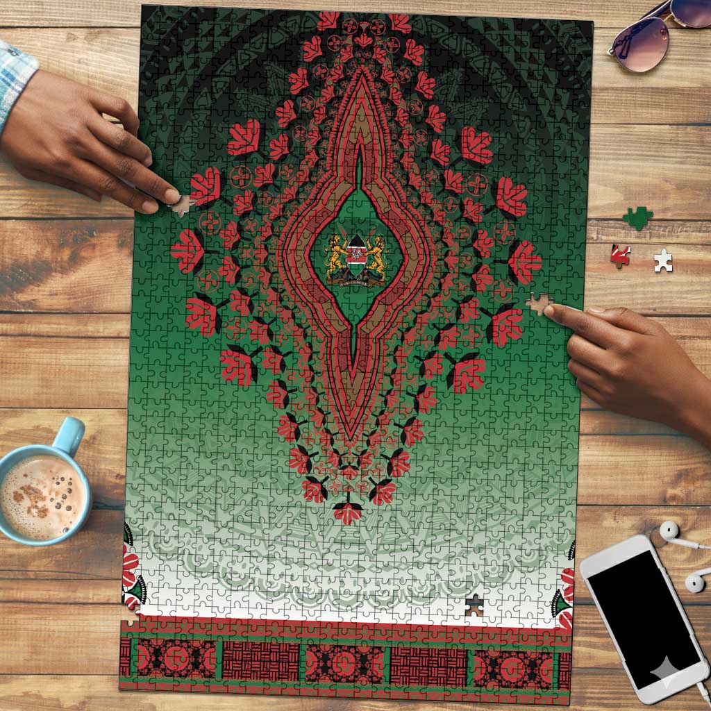 Kenya African Dashiki Puzzle