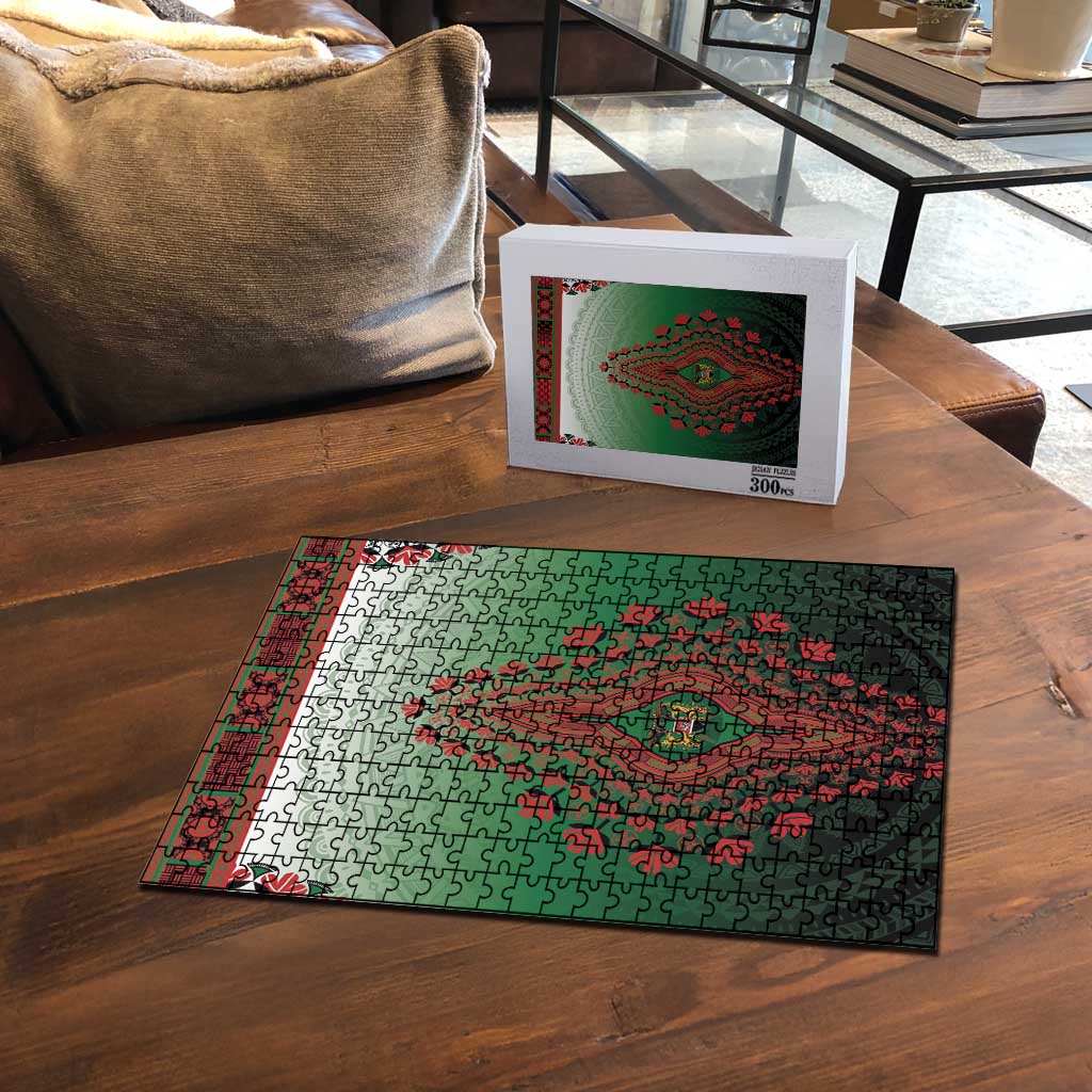 Kenya African Dashiki Puzzle