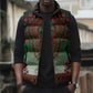 Personalized Kenya African Dashiki Sleeveless Puffer Jacket