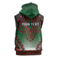 Personalized Afro Kenya Sleeveless Zip Hoodie African Dashiki Style - African Pride