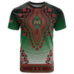 Personalized Afro Kenya T shirt African Dashiki Style - African Pride