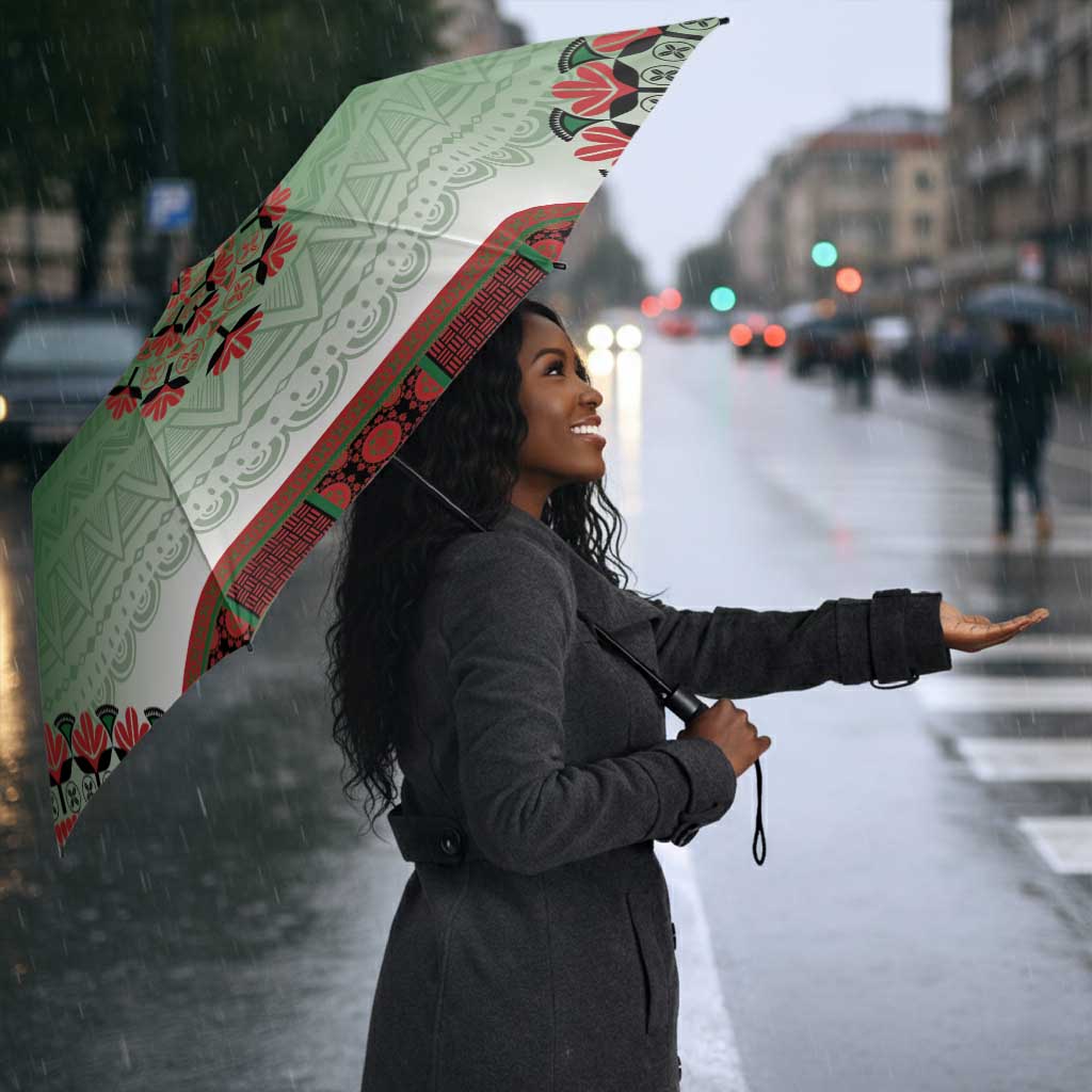 Kenya African Dashiki Umbrella