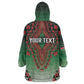 Personalized Afro Kenya Wearable Blanket Hoodie African Dashiki Style - African Pride