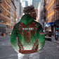 Personalized Afro Kenya Zip Hoodie African Dashiki Style - African Pride