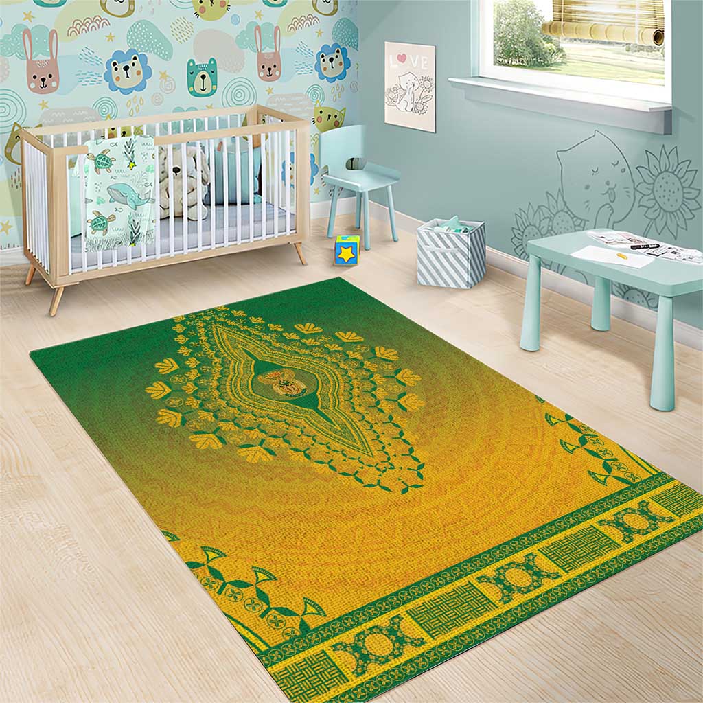 Afro South Africa Area Rug African Dashiki Style - African Pride