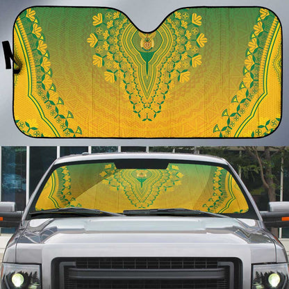 South Africa African Dashiki Auto Sun Shade