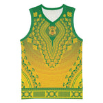 Personalized Afro South Africa Basketball Jersey African Dashiki Style LT15