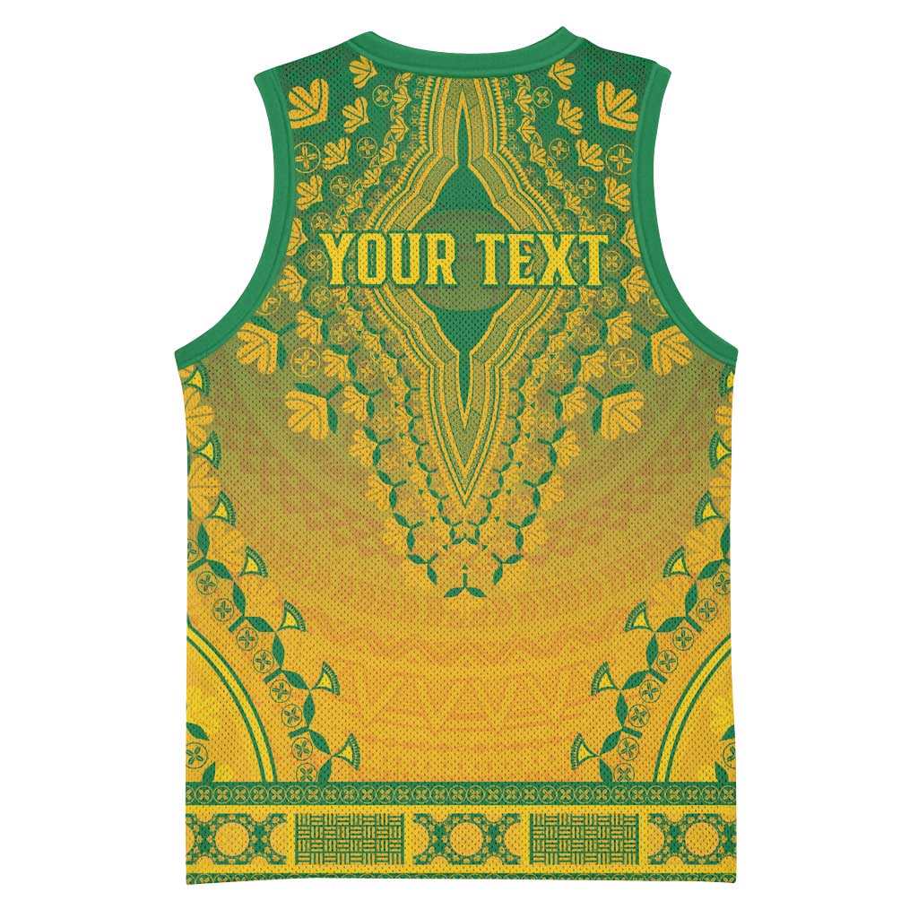 Personalized Afro South Africa Basketball Jersey African Dashiki Style LT15