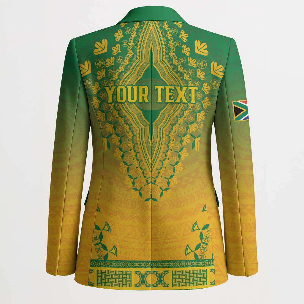Personalized South Africa African Dashiki Blazer