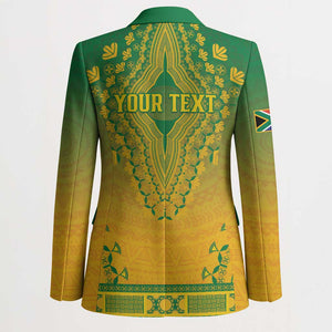 Personalized South Africa African Dashiki Blazer