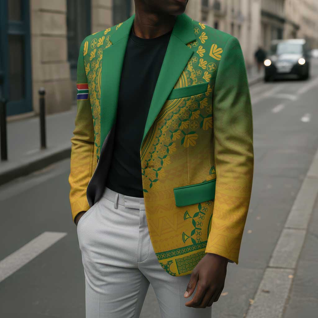 Personalized South Africa African Dashiki Blazer