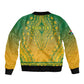 Personalized Afro South Africa Bomber Jacket African Dashiki Style - African Pride