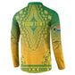 Personalized South Africa African Dashiki Button Sweatshirt