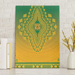 Afro South Africa Canvas Wall Art African Dashiki Style - African Pride