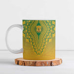 Personalized South Africa African Dashiki Ceramic Mug