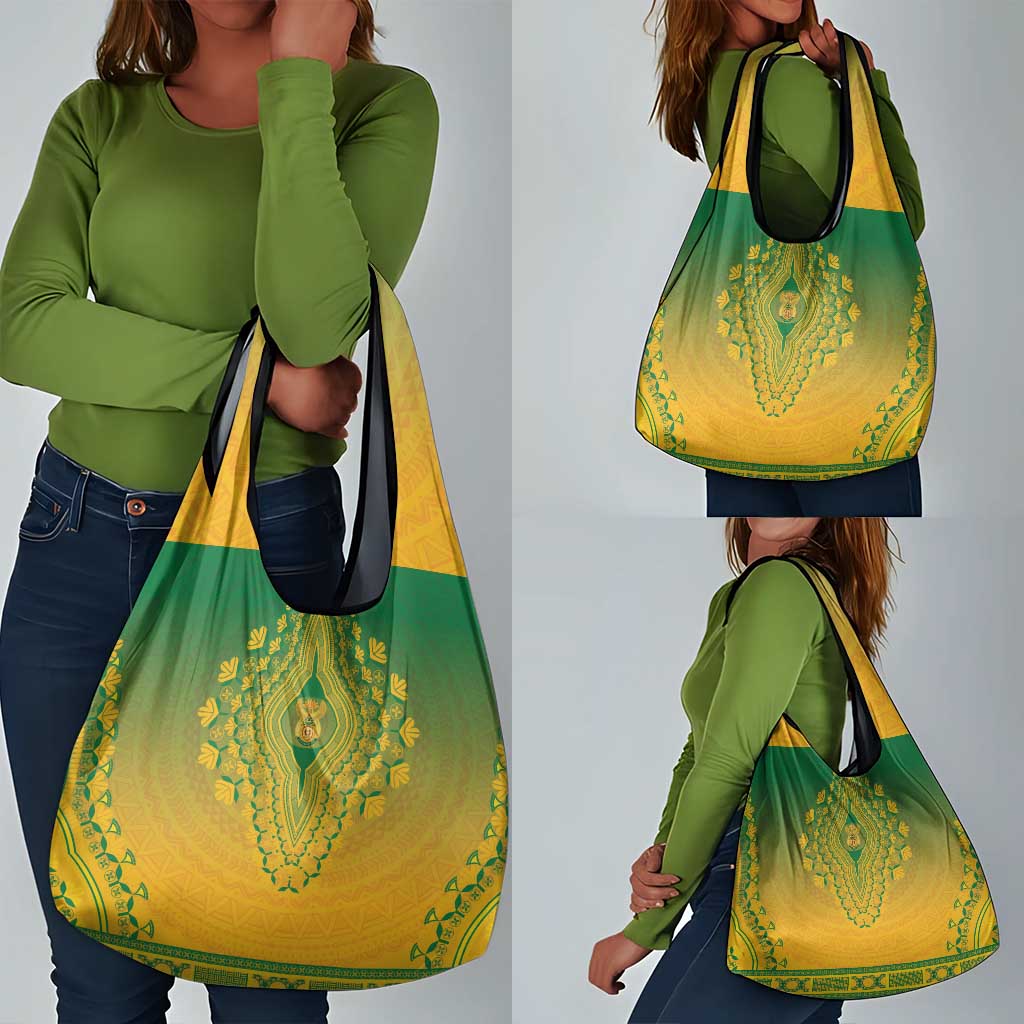 Afro South Africa Grocery Bag African Dashiki Style - African Pride