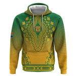 Personalized Afro South Africa Hoodie African Dashiki Style - African Pride
