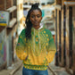 Personalized Afro South Africa Hoodie African Dashiki Style - African Pride