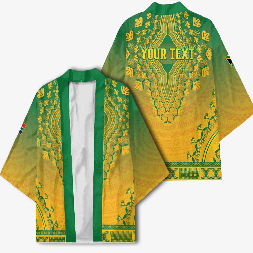 Personalized South Africa African Dashiki Kimono