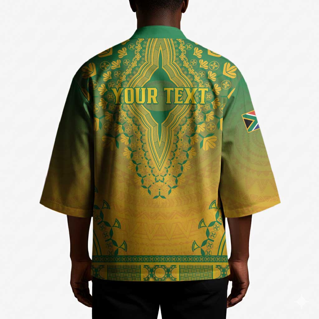 Personalized South Africa African Dashiki Kimono
