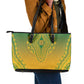 Afro South Africa Leather Tote Bag African Dashiki Style - African Pride