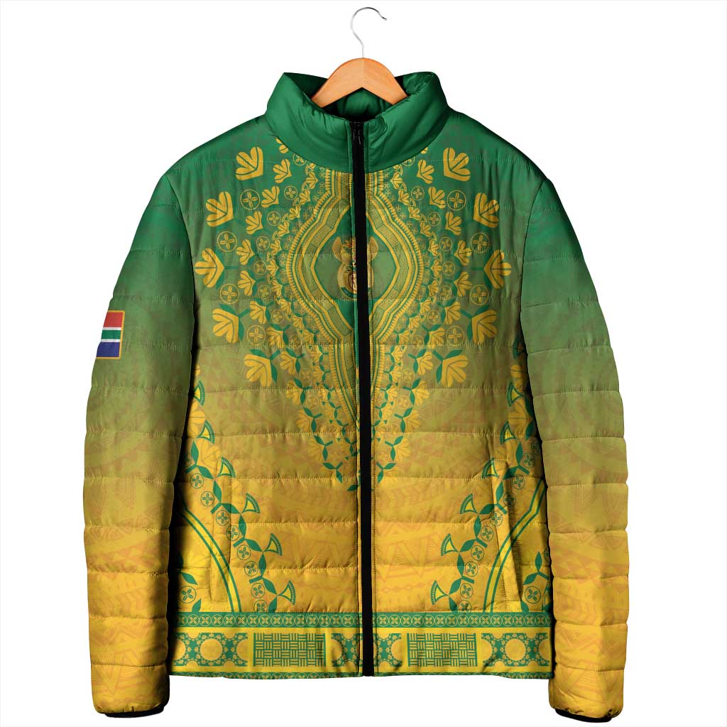 Personalized South Africa African Dashiki Padded Jacket