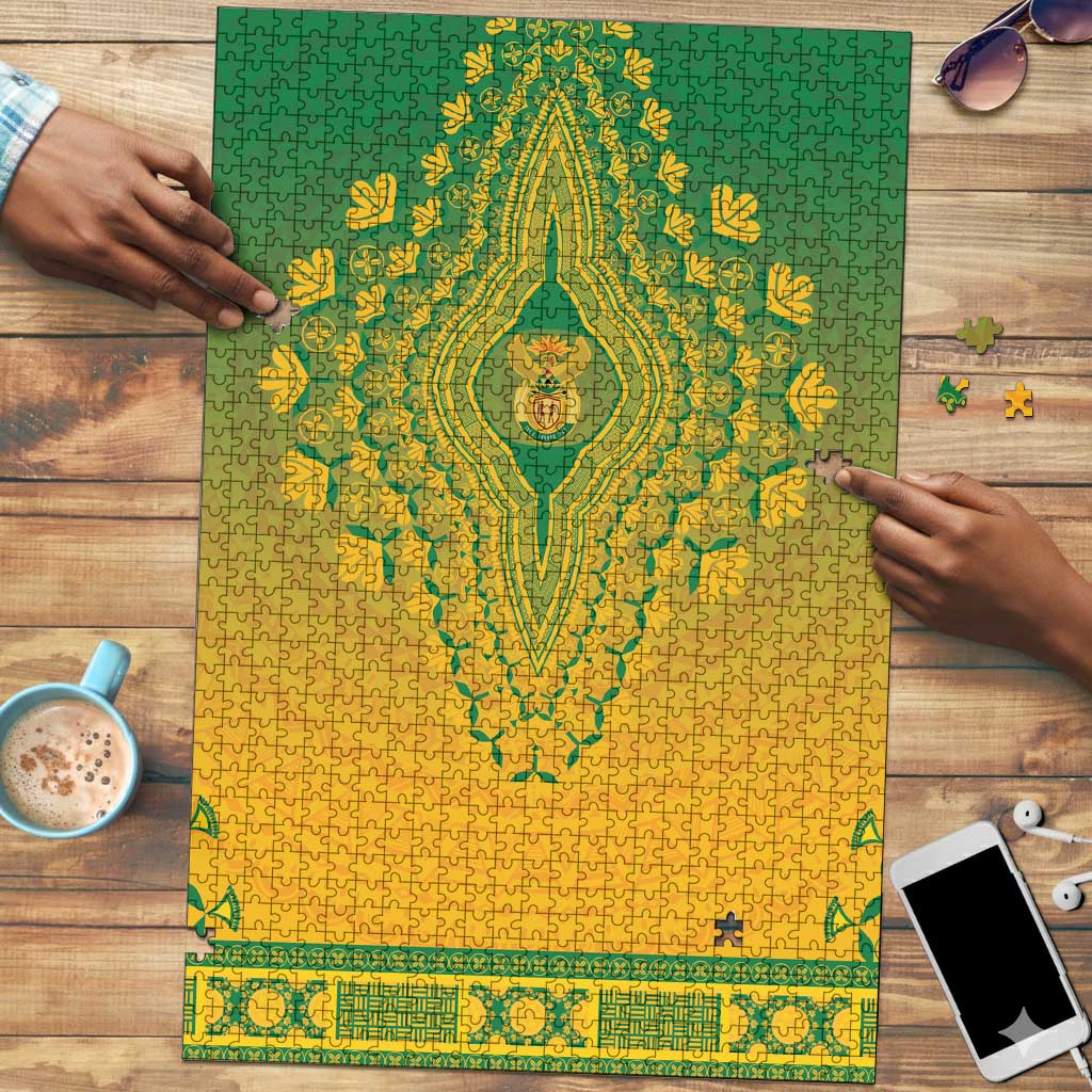 South Africa African Dashiki Puzzle