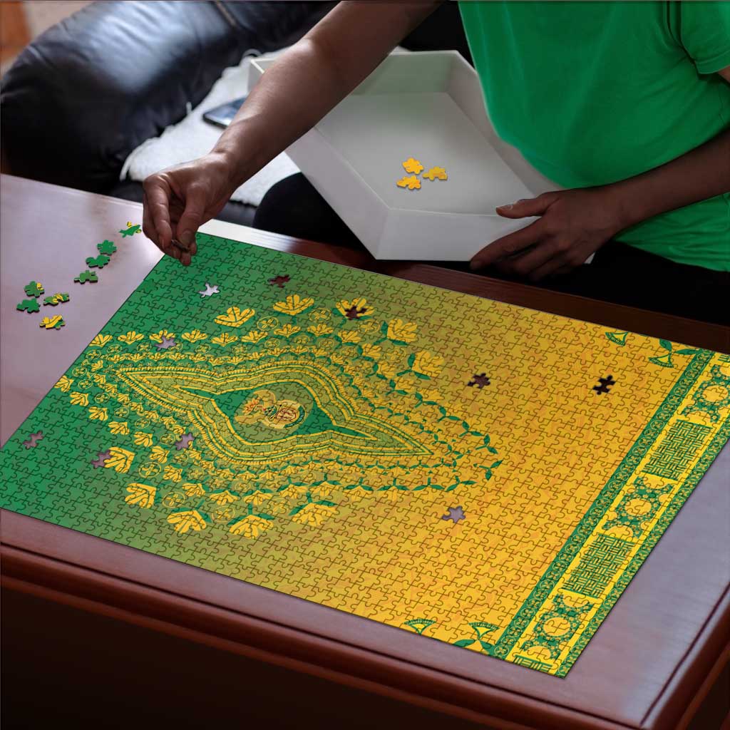 South Africa African Dashiki Puzzle