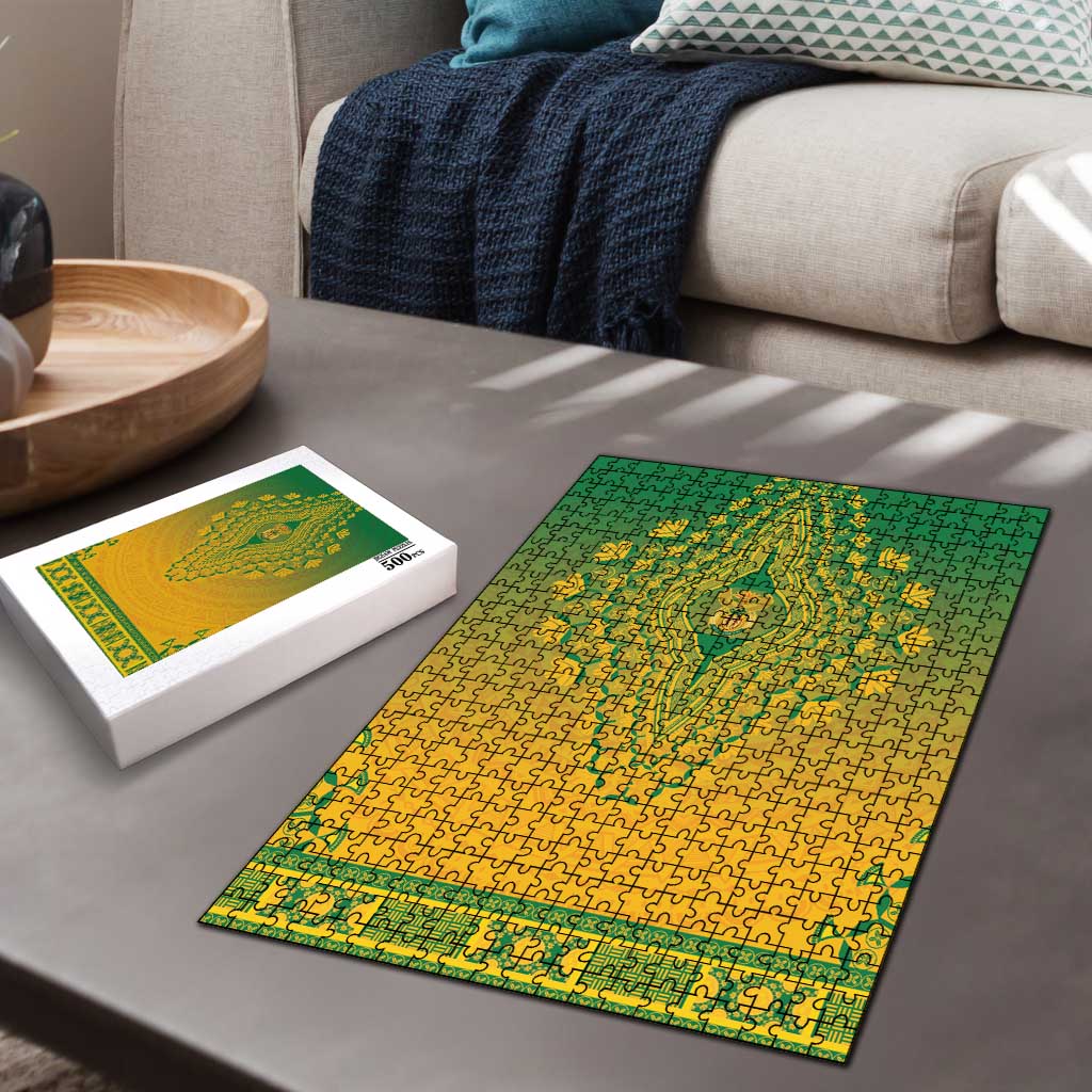 South Africa African Dashiki Puzzle