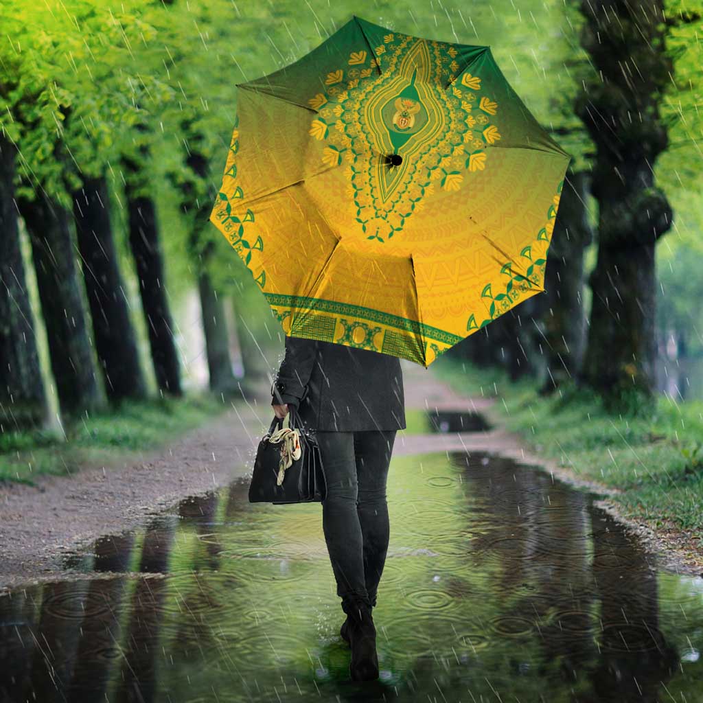 South Africa African Dashiki Umbrella