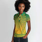 Personalized Afro South Africa Women Polo Shirt African Dashiki Style - African Pride