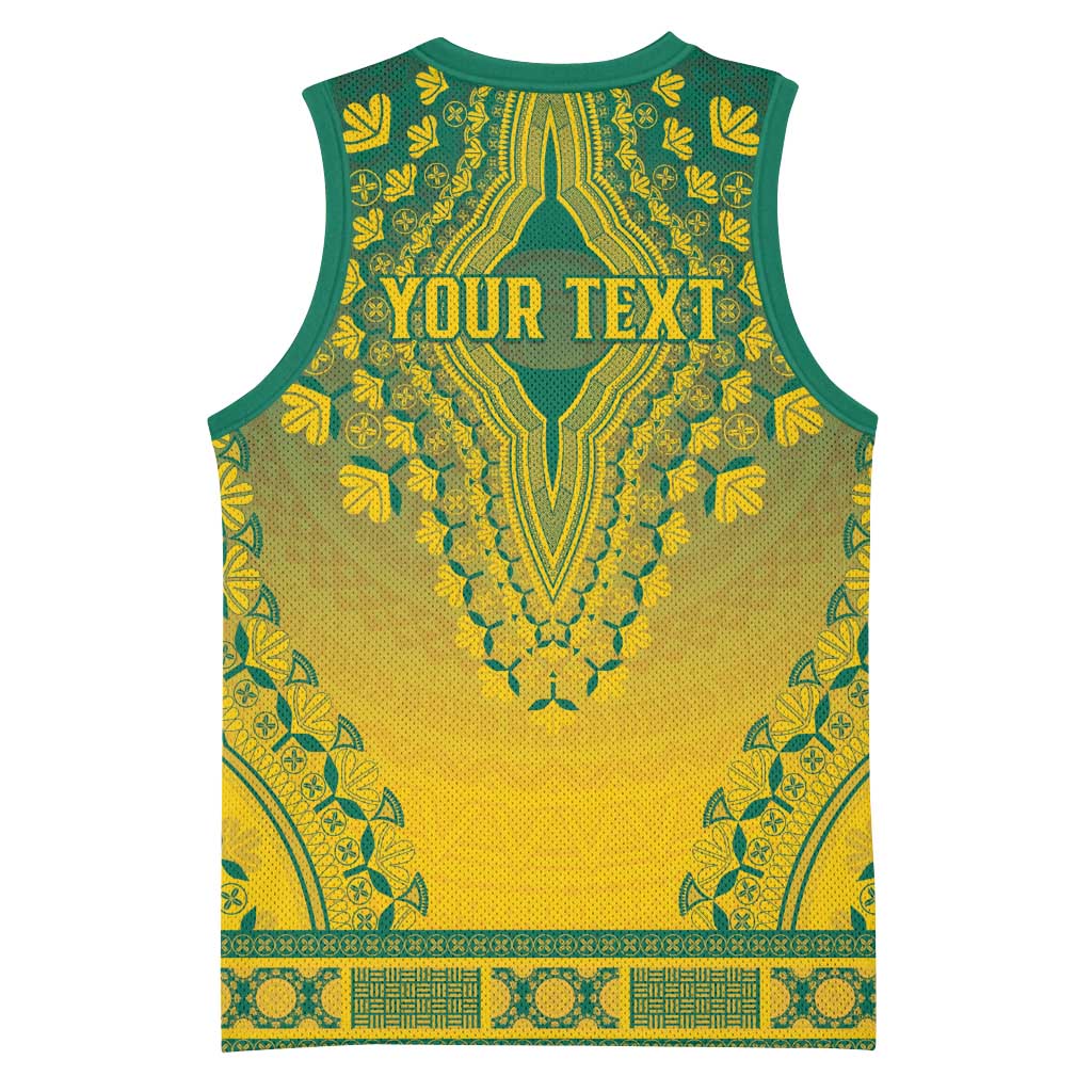 Personalized Afro Togo Basketball Jersey African Dashiki Style LT15