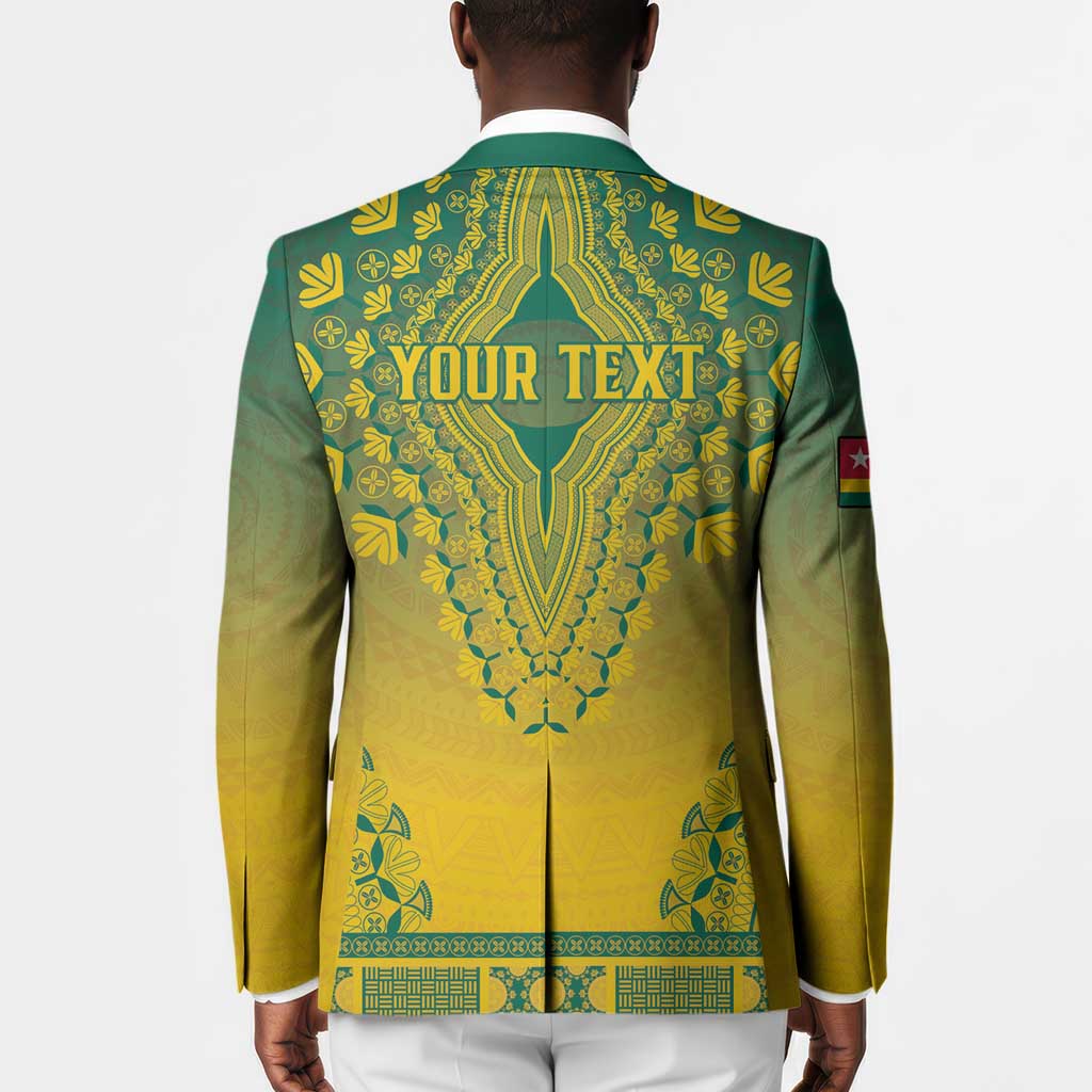 Personalized Togo African Dashiki Blazer