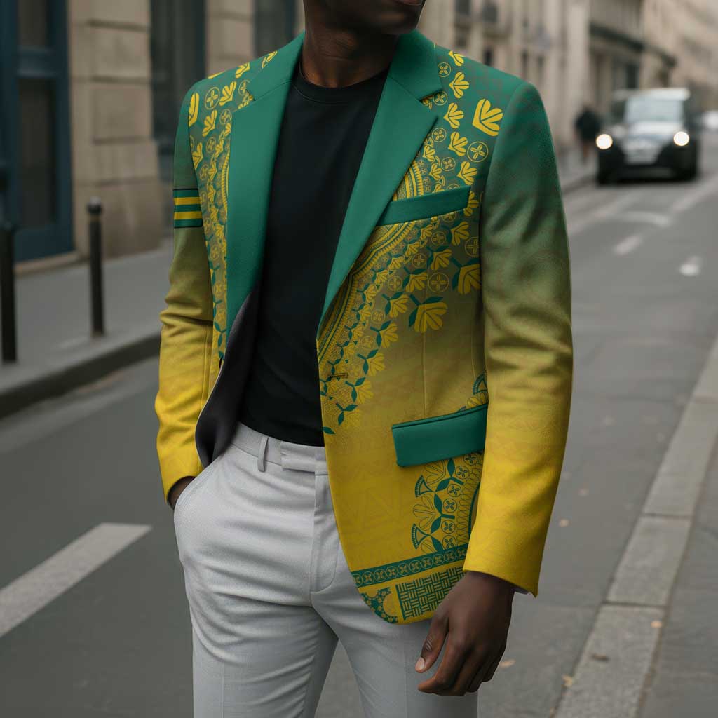 Personalized Togo African Dashiki Blazer