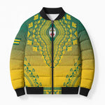Personalized Togo African Dashiki Bomber Puffer Jacket