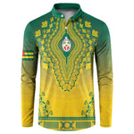 Personalized Togo African Dashiki Button Sweatshirt